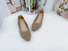 Load image into Gallery viewer, Ladies Flat Shoes Covered Toe Slip-On Design (N134)