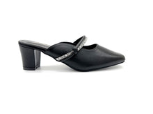 Load image into Gallery viewer, Ladies Slip-On Heels With Strap (36052L)