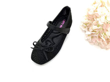 Load image into Gallery viewer, Kids Girl Ballet Flats Covered Shoe With Ribbon (36144K)