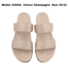 Load image into Gallery viewer, Ladies Sandals Slide Slip-On Design (35464L)