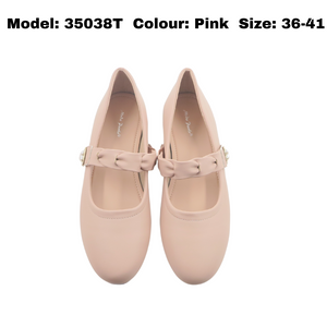 Women Flat Shoes Cover Toe (35038T)