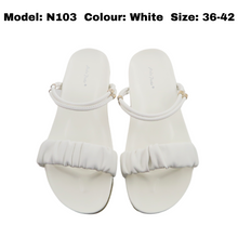 Load image into Gallery viewer, Ladies Sandal Slides (N103)
