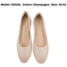 Load image into Gallery viewer, Ladies Slip-On Heels Plain Design Formal (35542L)