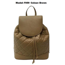 Load image into Gallery viewer, Ladies Backpack (F059)