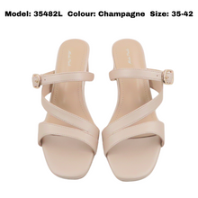 Load image into Gallery viewer, Women Heels Adjustable Open Toe (35482L)