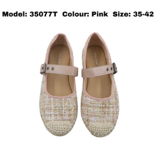 Load image into Gallery viewer, Ladies Flat Shoes (35077T)