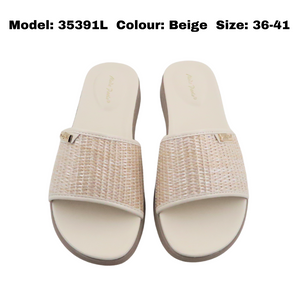 Women Sandal Slides Slip-On Casual Footwear (35391L)