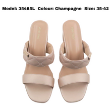 Load image into Gallery viewer, Ladies Slip-On Heels Shoes (35485L)