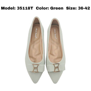 Women Heels Pointed Toe Formal Wear in 2 Colors (35118T)