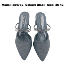Load image into Gallery viewer, Ladies Slip-On Heels Shoes (35476L)