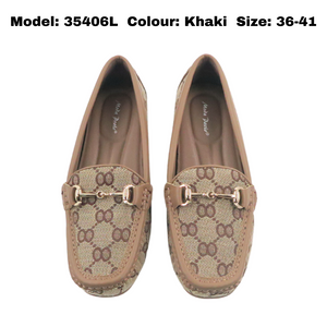 Women Slip-Ons Flat Shoes Loafers (35406L)