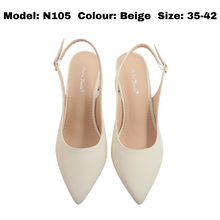 Load image into Gallery viewer, Women Heels with Strap (N105)
