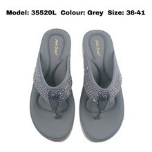 Load image into Gallery viewer, Ladies Flip-Flop Sandals Shoes (35520L)