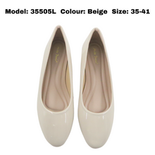 Load image into Gallery viewer, Ladies Slip-On Heels Shoes (35505L)