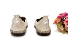Load image into Gallery viewer, Ladies Slip-On Covered Shoe 36032L - Elegant Slip-On Design for Casual Wear &amp; Comfortable Flat Style