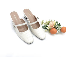 Load image into Gallery viewer, Ladies Slip-On Heels Mules 36054L - Stylish &amp; Convenient Footwear for Casual &amp; Semi-Formal Outings