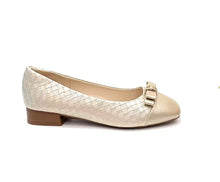Load image into Gallery viewer, Ladies Low Heels Covered Shoe 36030L - Elegant Design for Everyday Wear &amp; Semi-Formal Events