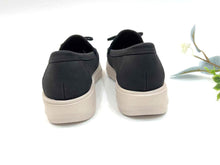 Load image into Gallery viewer, Ladies Slip-On Loafer Flats With Ribbon (36096L)