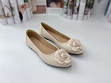 Load image into Gallery viewer, Ladies Flat Shoes Pointed Covered Toe Shoe (35682L)