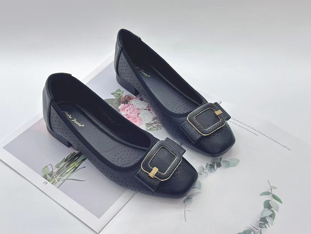 Ladies Slip-On Heels Shoes (35490L)