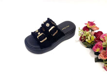 Load image into Gallery viewer, Ladies Slip-On Wedges Mules (35951L)