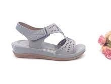 Load image into Gallery viewer, Ladies Strap Wedges Sandals 36028L - Chic Comfortable Wedge Heel for Versatile Occasions