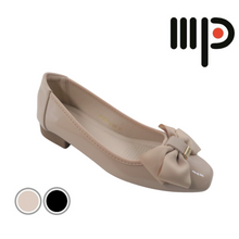 Load image into Gallery viewer, Ladies Slip-On Heels Shoes Ribbon Design (35489L)