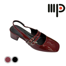 Load image into Gallery viewer, Ladies Double Strap Heels Shoes (35960L)