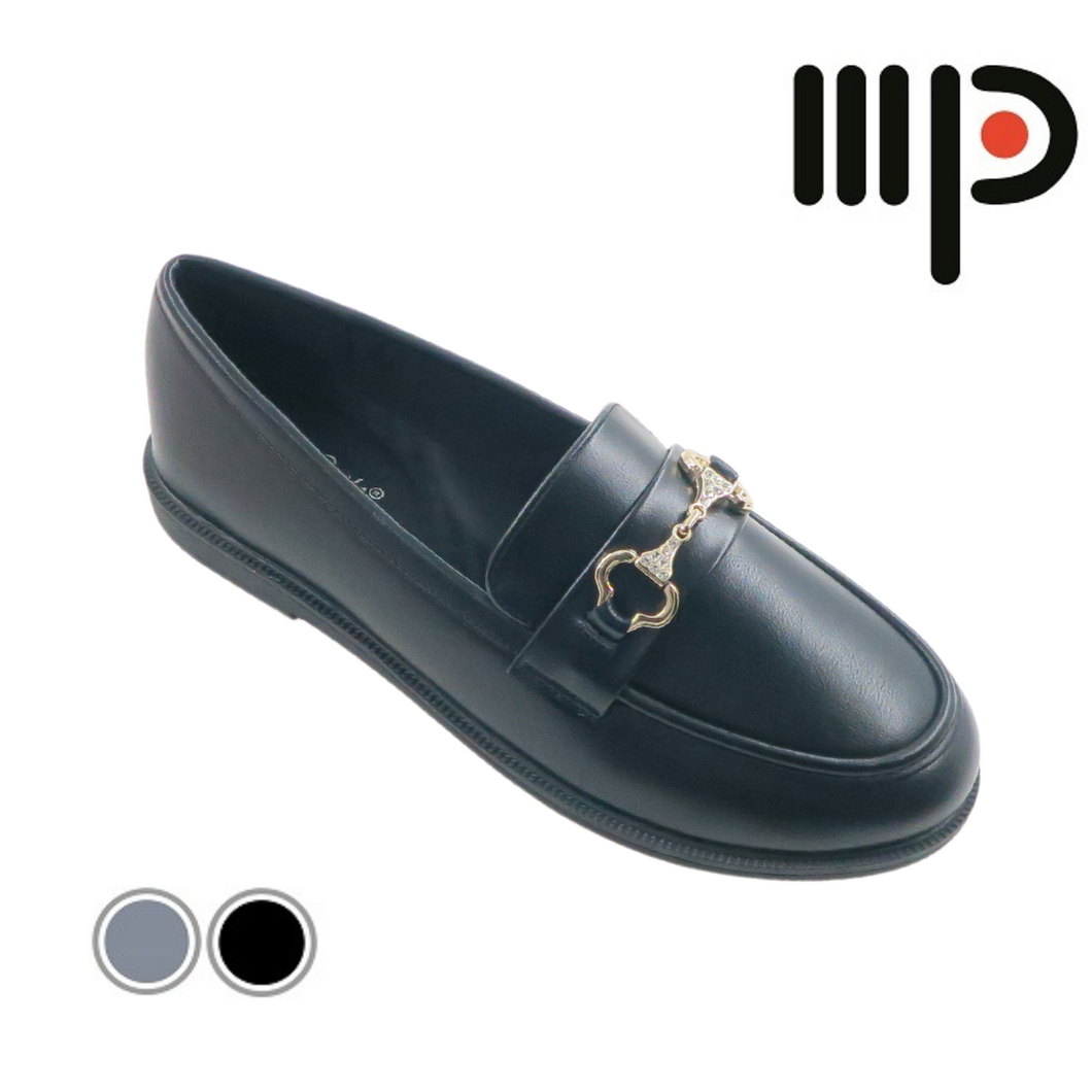 Ladies Flat Loafers Fashion Wear In 2 Colors (35180T)