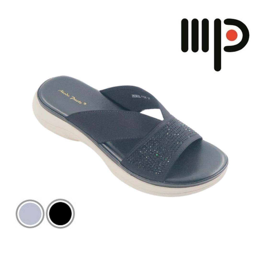 Women Casual Flat Sandal Slide (35383L)
