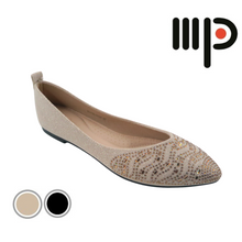 Load image into Gallery viewer, Ladies Flats Shoes Covered Toe (35479L)