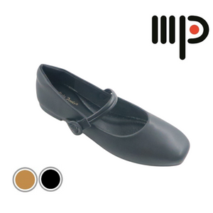 Women Flat Shoes With Strap Plain Color (35474L)