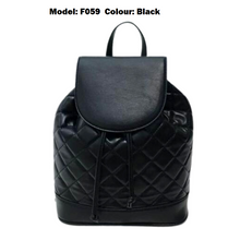 Load image into Gallery viewer, Ladies Backpack (F059)