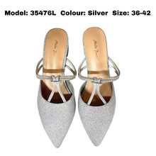 Load image into Gallery viewer, Ladies Slip-On Heels Shoes (35476L)