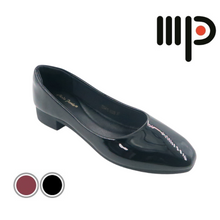 Load image into Gallery viewer, Ladies Glossy Medium Heels Slip-On (35541L)