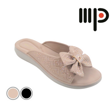 Load image into Gallery viewer, Ladies Ribbon Sandals Slip-On (35521L)