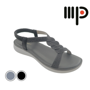 Ladies Sandals Strap Slide (35517L)