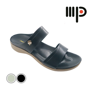 Ladies Slip-On Sandals Slides (35465L)