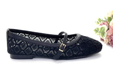 Load image into Gallery viewer, Ladies Flats Covered Shoes (36021L)