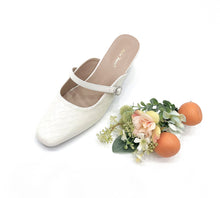 Load image into Gallery viewer, Ladies Slip-On Heels Mules 36054L - Stylish &amp; Convenient Footwear for Casual &amp; Semi-Formal Outings