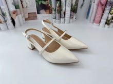 Load image into Gallery viewer, Ladies Pointed Toe Heels Strap Design (N138)
