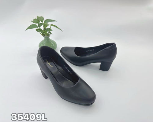 Ladies Formal Heels In Black Color (35409L)