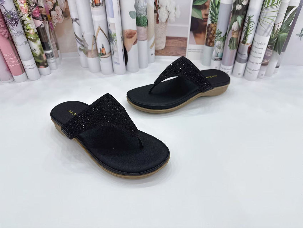 Ladies Flip-Flop Sandals Shoes (35689L)