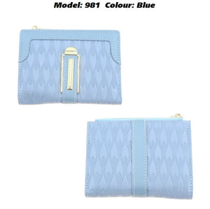 Moda Paolo Women Small Wallet in 4 Colours (B981)