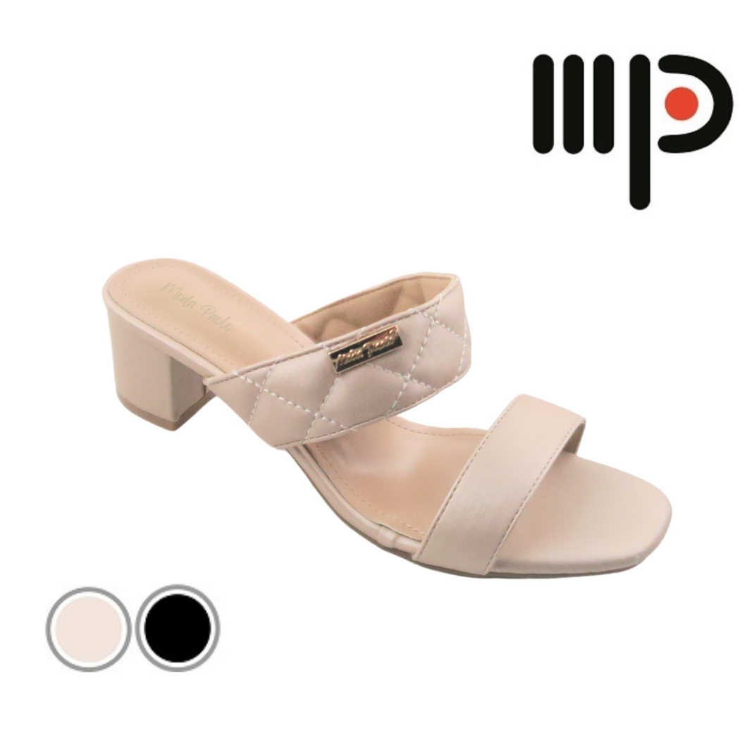 Ladies Slip-On Heels Shoes (35485L)
