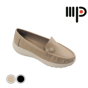 Women Ladies Round Toe Flat Shoes Loafers (35362L)