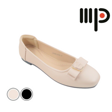 Load image into Gallery viewer, Ladies Flats Shoes Covered Toe Ribbon Design (35480L)