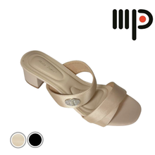 Load image into Gallery viewer, Ladies Slip-on Heels Strap Design (35802L)