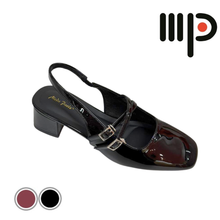 Load image into Gallery viewer, Ladies Double Strap Heels Shoes (35960L)