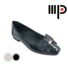 Load image into Gallery viewer, Ladies Slip-On Heels Shoes Ribbon Design (35489L)
